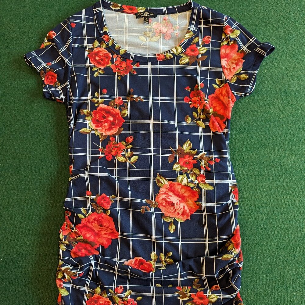 Short Sleeve Maternity Top S